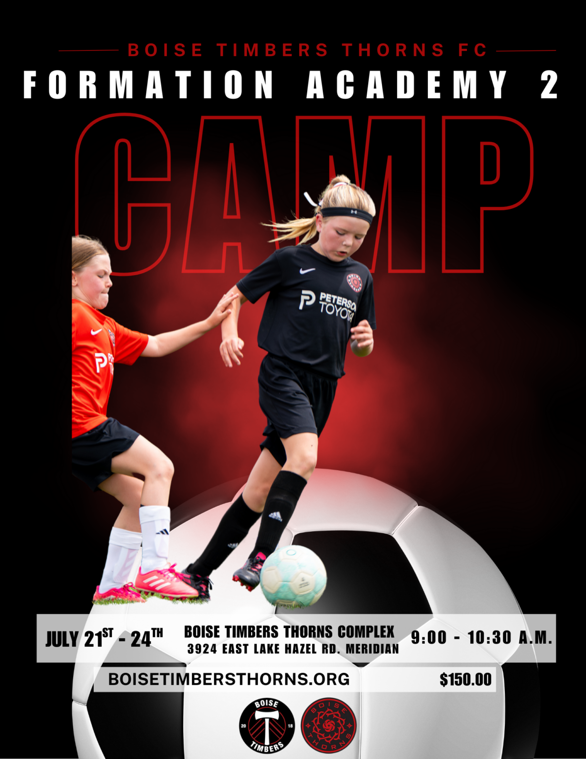 BTT Camps – Boise Timbers | Thorns